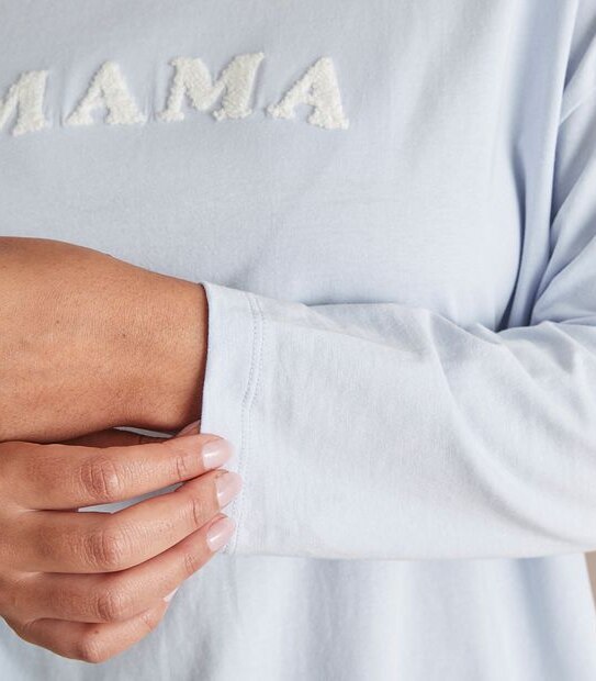 Extended Sizing Slogan Sleep T-Shirt