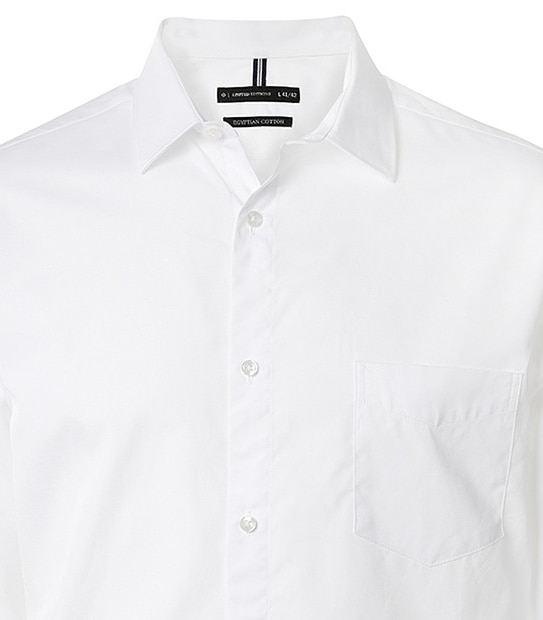 Limited Editions Egyptian Cotton Shirt - White