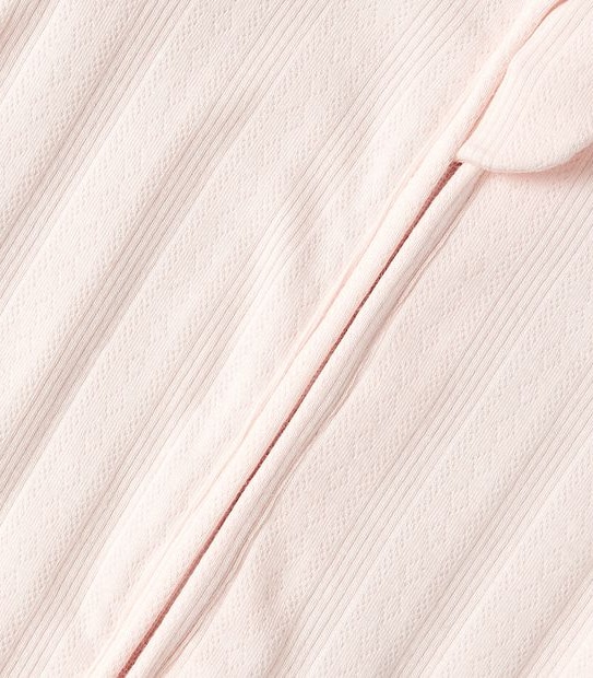 Baby Organic Cotton Pointelle Coverall