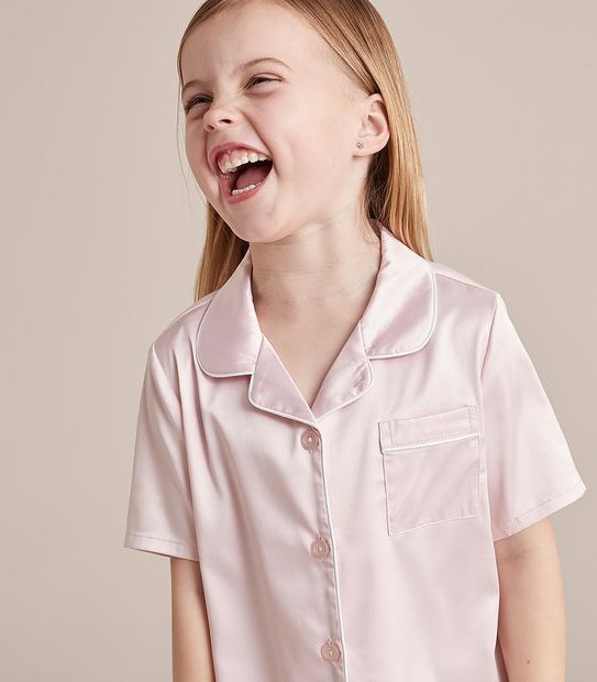Kids Satin Pyjama Set