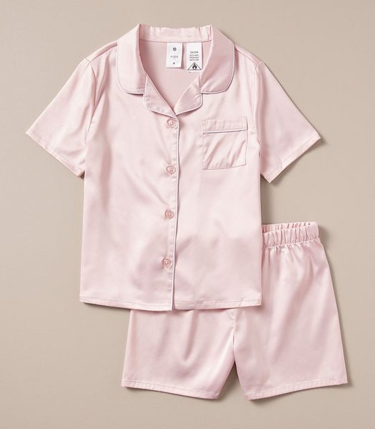 Kids Satin Pyjama Set | Target Australia