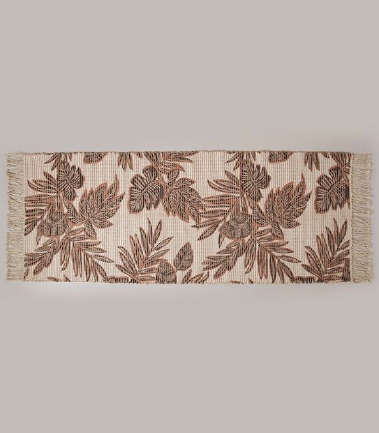 Calder Leaf Print Runner - 68cm x 180cm