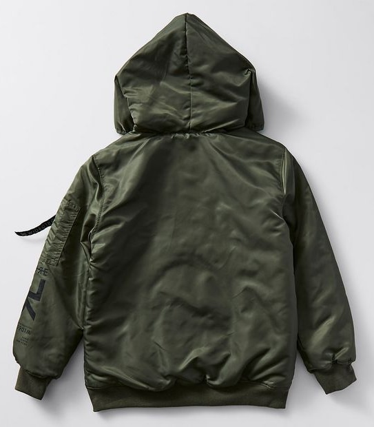 Hooded Bomber Jacket
