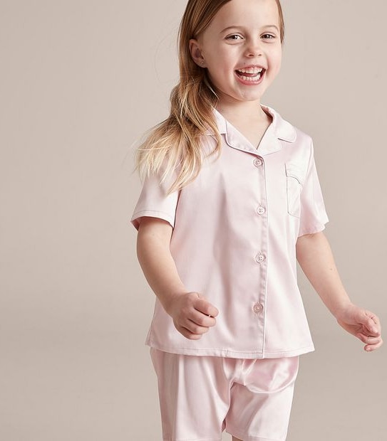 Kids Satin Pyjama Set