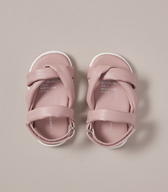 G FW DUSTY PINK SANDAL KNOT  SIZE 3-7