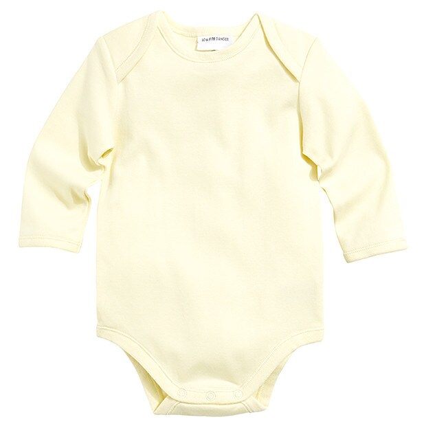 Long Sleeve Bodysuit Ice Lemon Target Australia