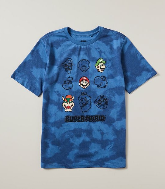 Super Mario Tie-dye T-shirt