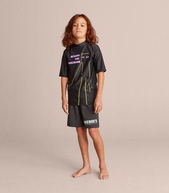 Minecraft Swim Rashie