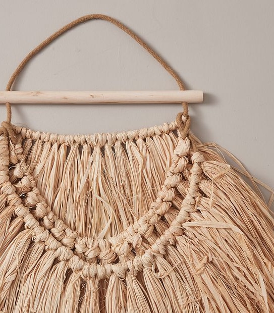 Raffia Wall Hanging