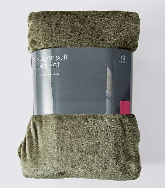 Supersoft Blanket - Olive