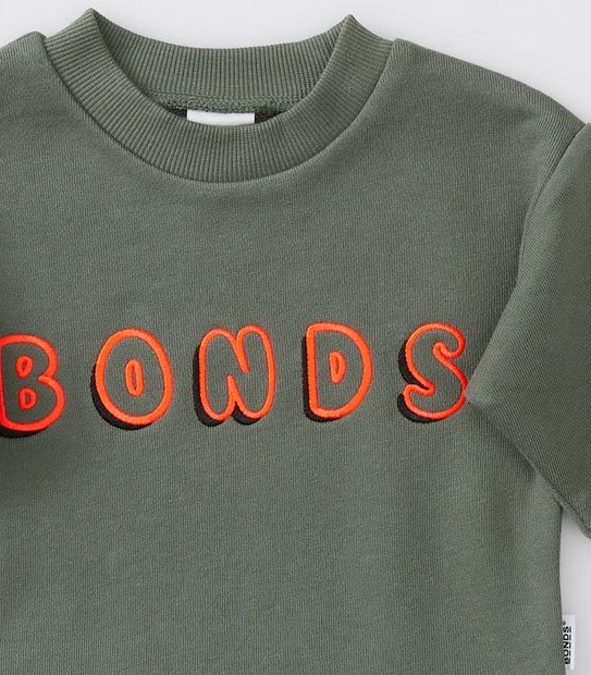 Its Gotta Be Bonds Pullover  - Khaki