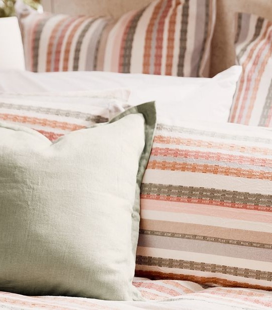 Darius Multi Stripe Quilt Cover Set