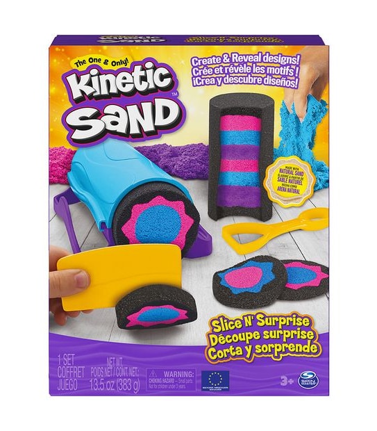 Kinetic Sand Slice N' Surprise