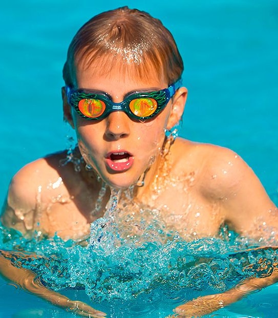 Zoggs Sea Demon Junior Goggles - Blue