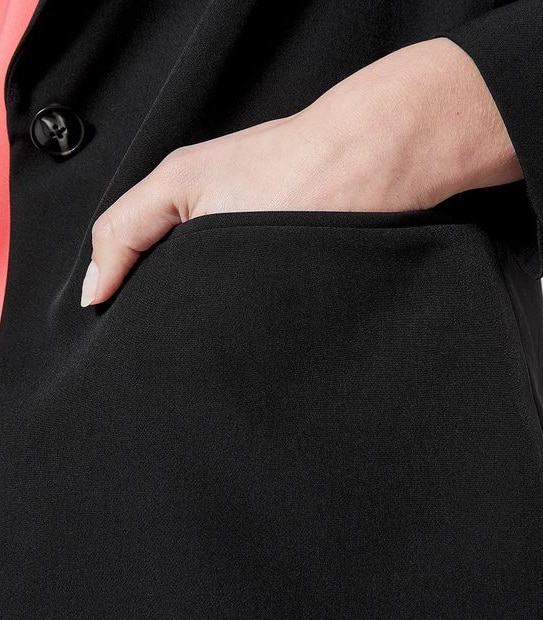 Preview Soft Suiting Single Breasted Jacket - Black