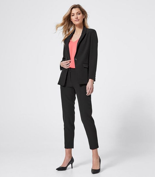 Preview Soft Suiting Single Breasted Jacket - Black