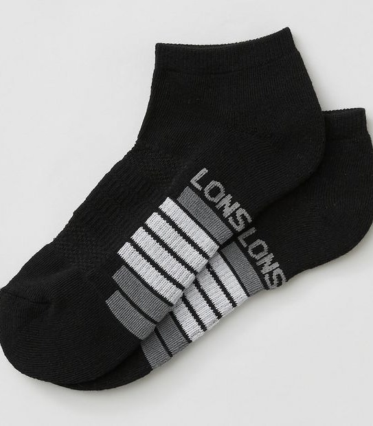 Lonsdale London 2 Pack Performance Low Cut Socks - Black