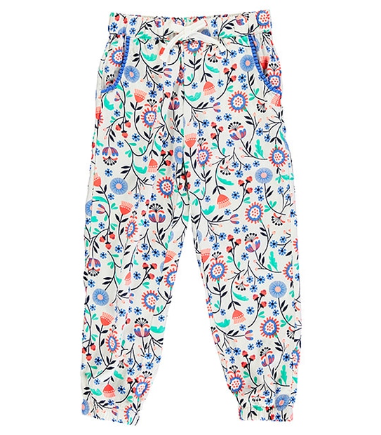 Floral Print Harem Pants