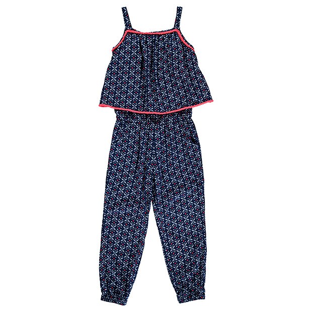 Long Leg Geo Tile Print Playsuit Long Leg Geo Tile Print Playsuit