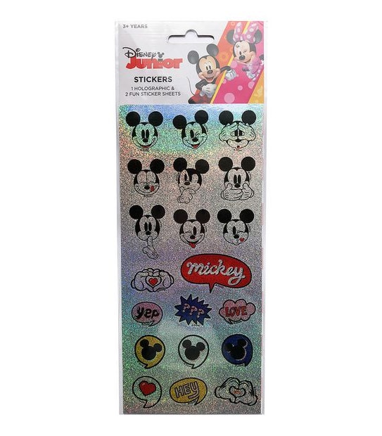 Disney Minnie Mouse 3 Pack Holographic Stickers