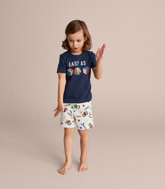 Unisex Kids Family Matching Rubiks Pyjama Set