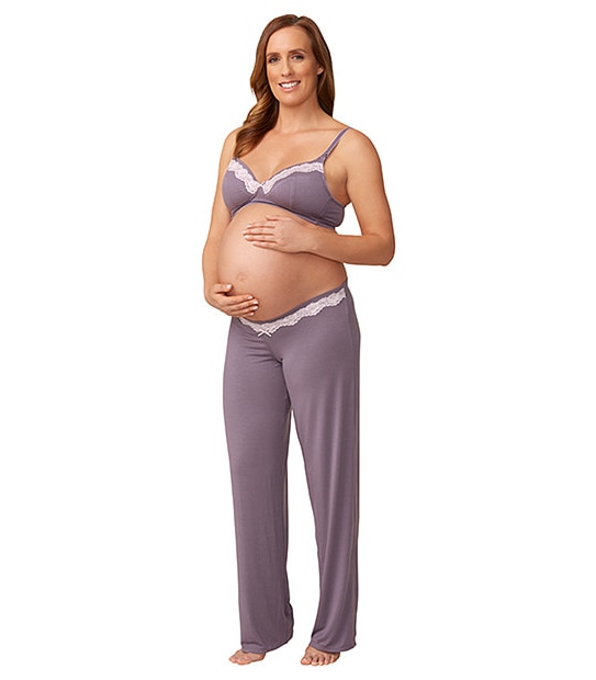 Maternity Pyjama Pants - Cadet