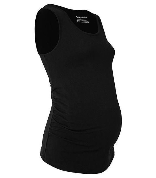 Maternity Gathered Seam Tank