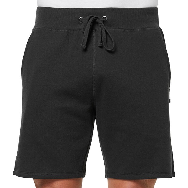 Black fleece shorts Clearance