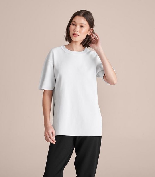Preview Crepe Knit T-Shirt