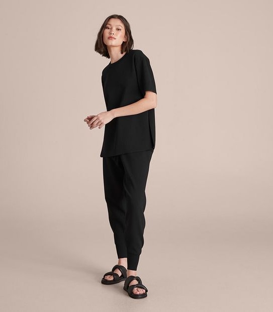 Preview Crepe Knit T-Shirt