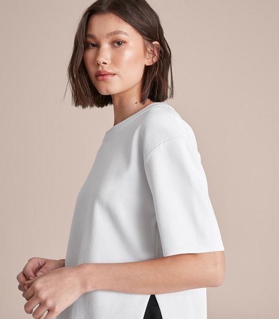 Preview Crepe Knit T-Shirt