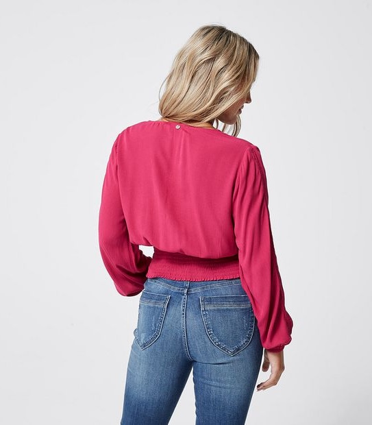 Dannii Minogue Petites Shirred Hem Top
