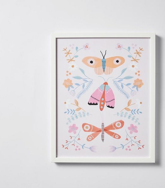 Kids Butterfly Framed Print