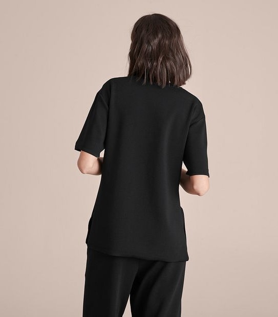 Preview Crepe Knit T-Shirt