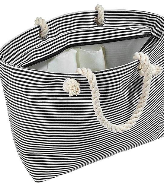 Rope Handle Beach Tote