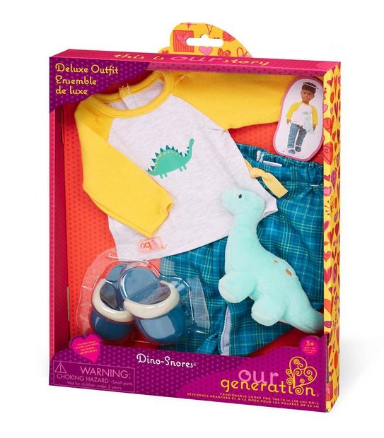 Our Generation Dino-Snores PJ Outfit 