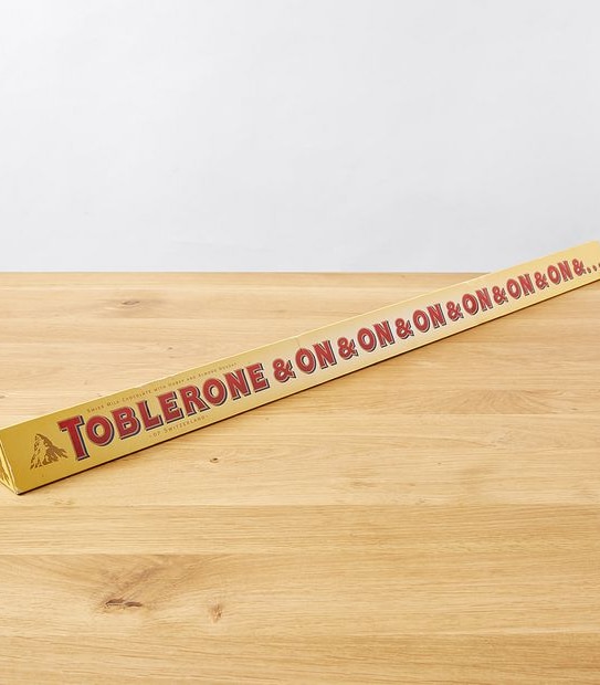 Toblerone On and On Gift Bars - 600g