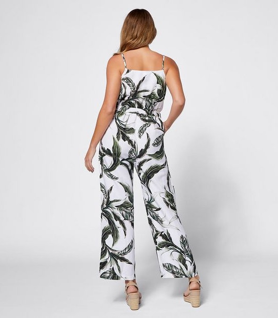 Linen Blend Jumpsuit