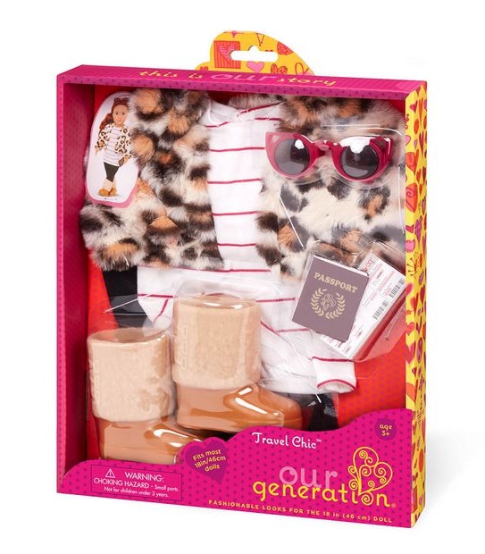 Our Generation Leopard Jackey Outfit 4 of 4