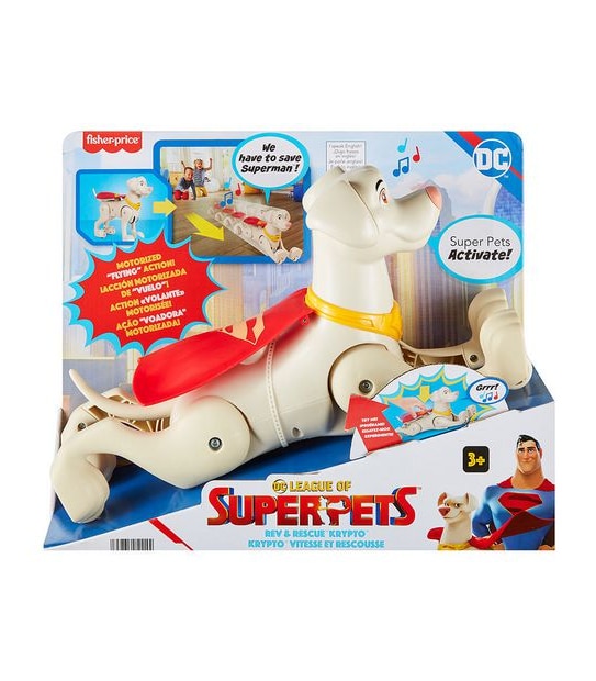 Fisher-Price DC League of Super-Pets Rev & Rescue Krypto