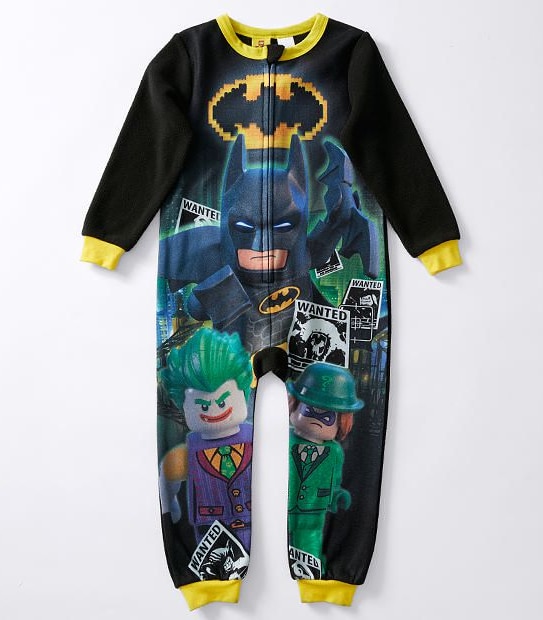 Lego Batman Fleece Sleepsuit