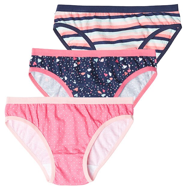 3 Pack Briefs - Sizes 1-8 3 Pack Briefs - Sizes 1-8