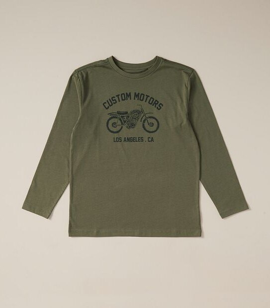 Organic Cotton Long Sleeve Top