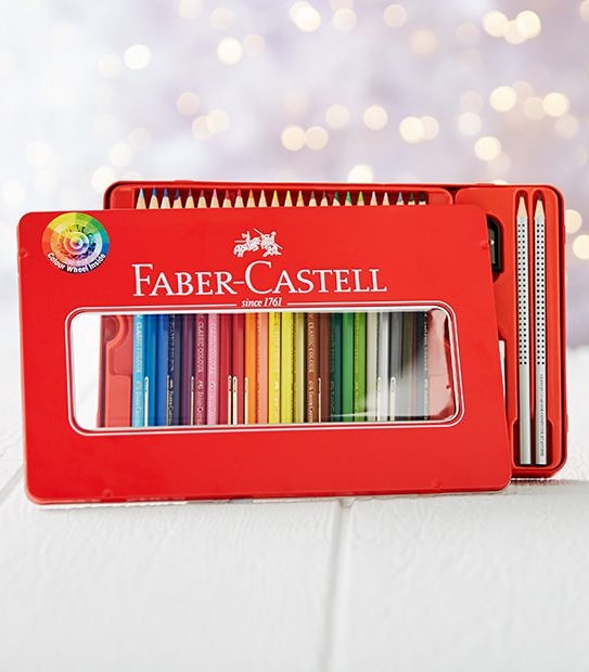 Faber-Castell Classic Colour Pencil Sketch Set - 48 Pack