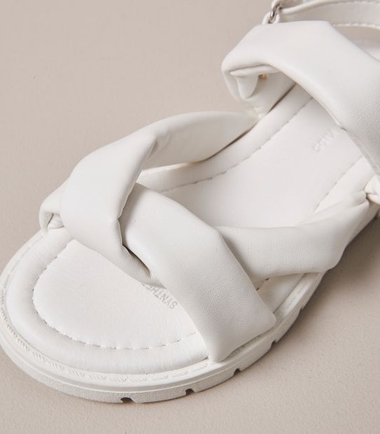 Kids Knot Front Strap Sandals