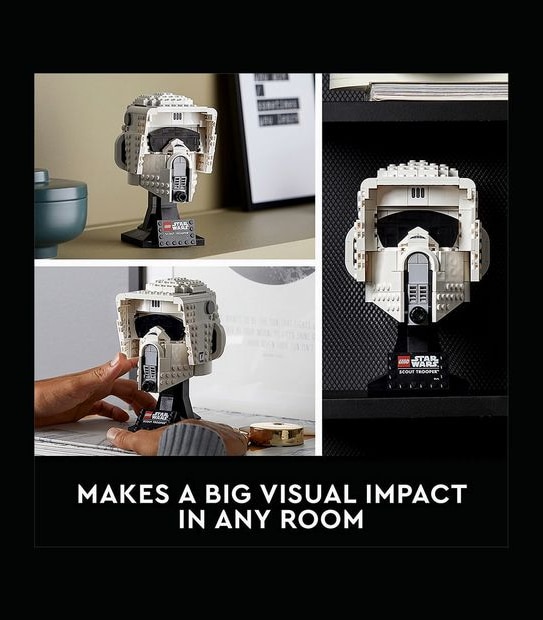 LEGO&reg; Star Wars&trade; Scout Trooper&trade; Helmet 75305