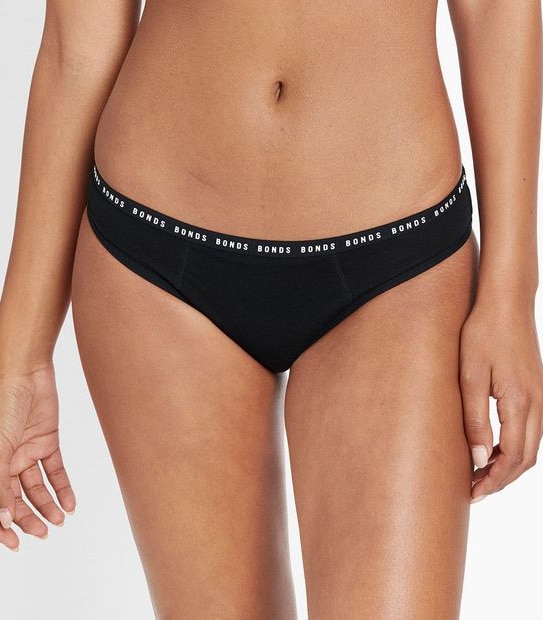 Bonds Bloody Comfy&trade; Period Heavy Bikini Briefs; Style: WTGN
