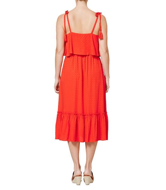 Frill Midi Dress
