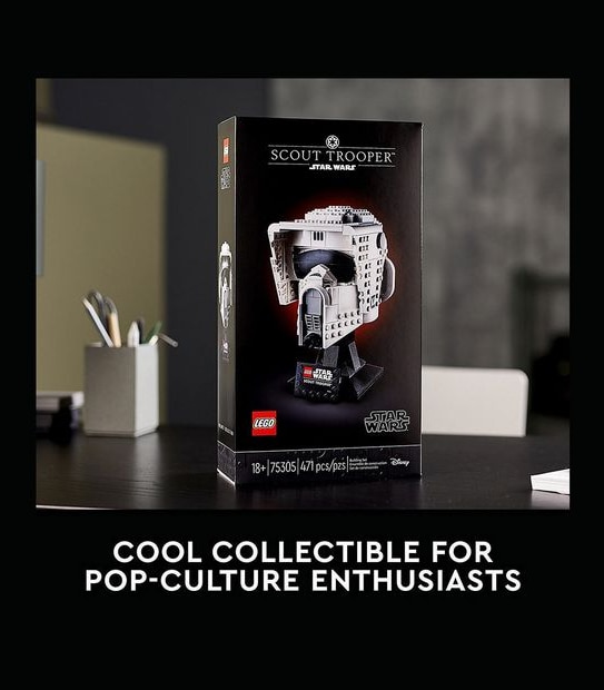 LEGO&reg; Star Wars&trade; Scout Trooper&trade; Helmet 75305