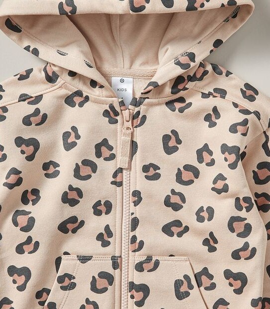 Fashion Zip Through Hoodie